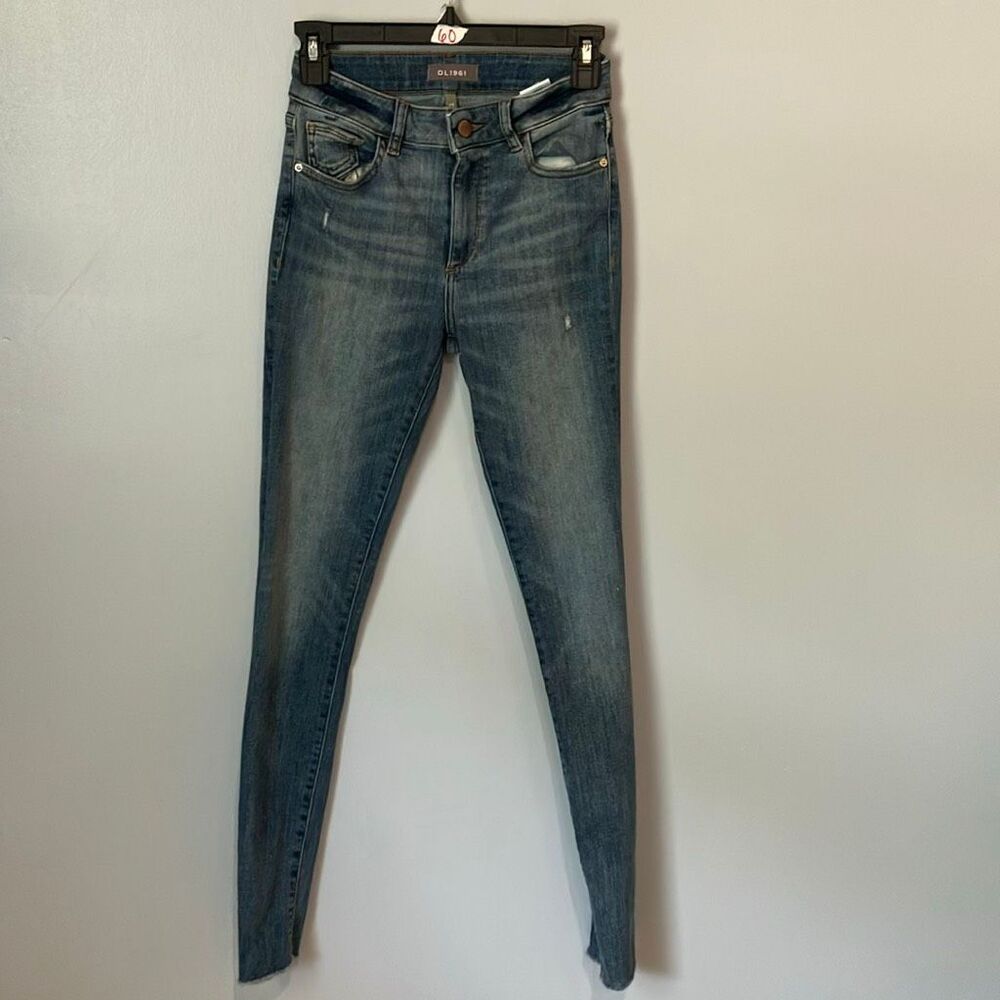 DL1961 Florence Ankle Midrise Instasculpt Skinny Indio Size 25 #700
